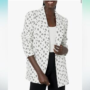 BCBGeneration Floral Printed White Blazer - WORN ONCE!!!
